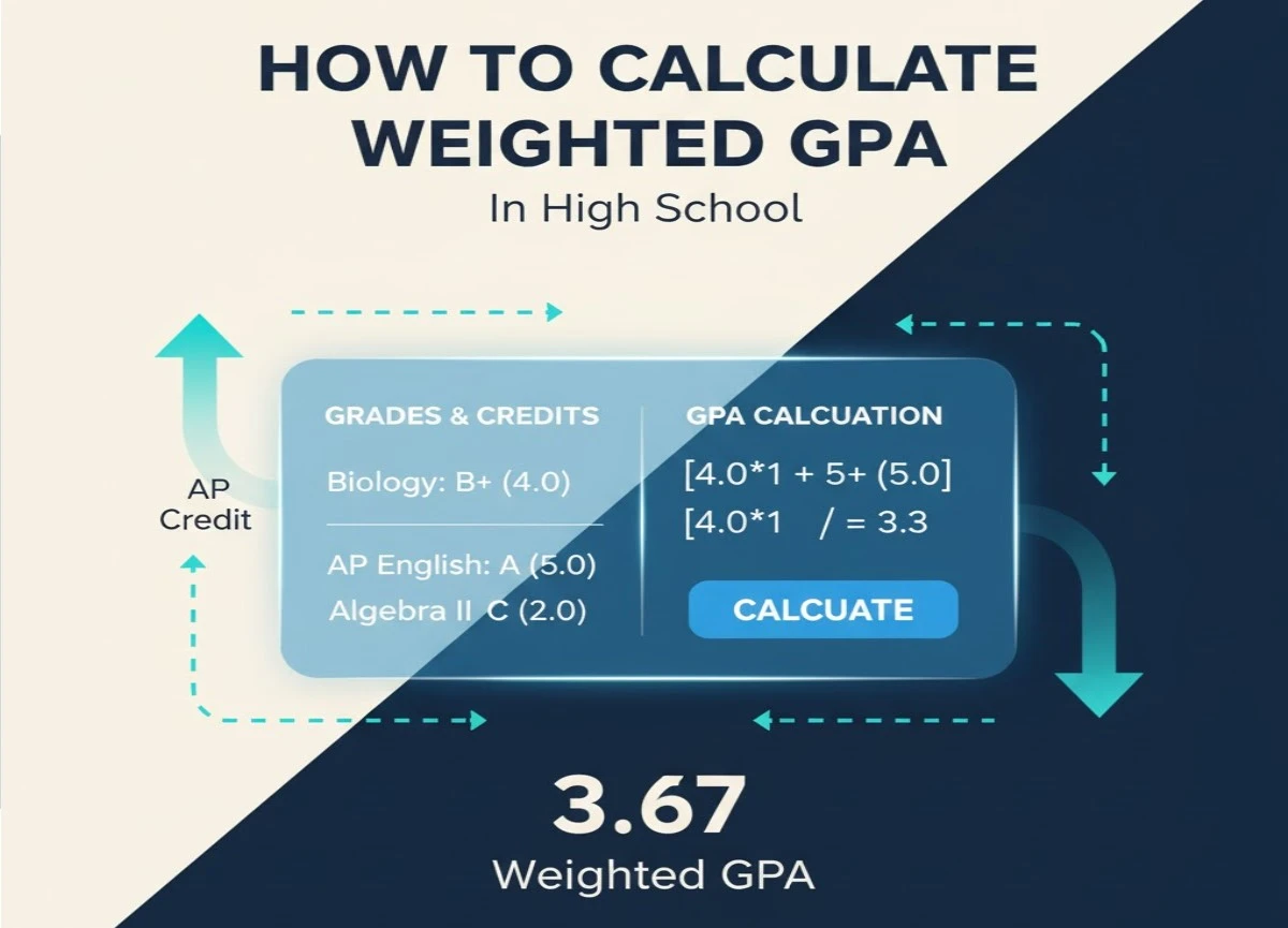 How to Calculate Weighted GPA in High School
